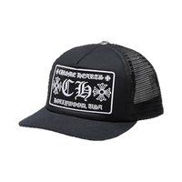 CHROME HEARTS HAT 'CH BLACK WHITE WRITING'