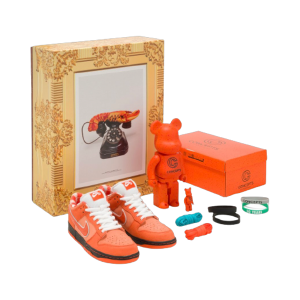 NIKE SB DUNK LOW 'CONCEPTS ORANGE LOBSTER SPECIAL BOX'