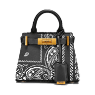 NDG PARIS BAG '200MM BLACK BANDANA'