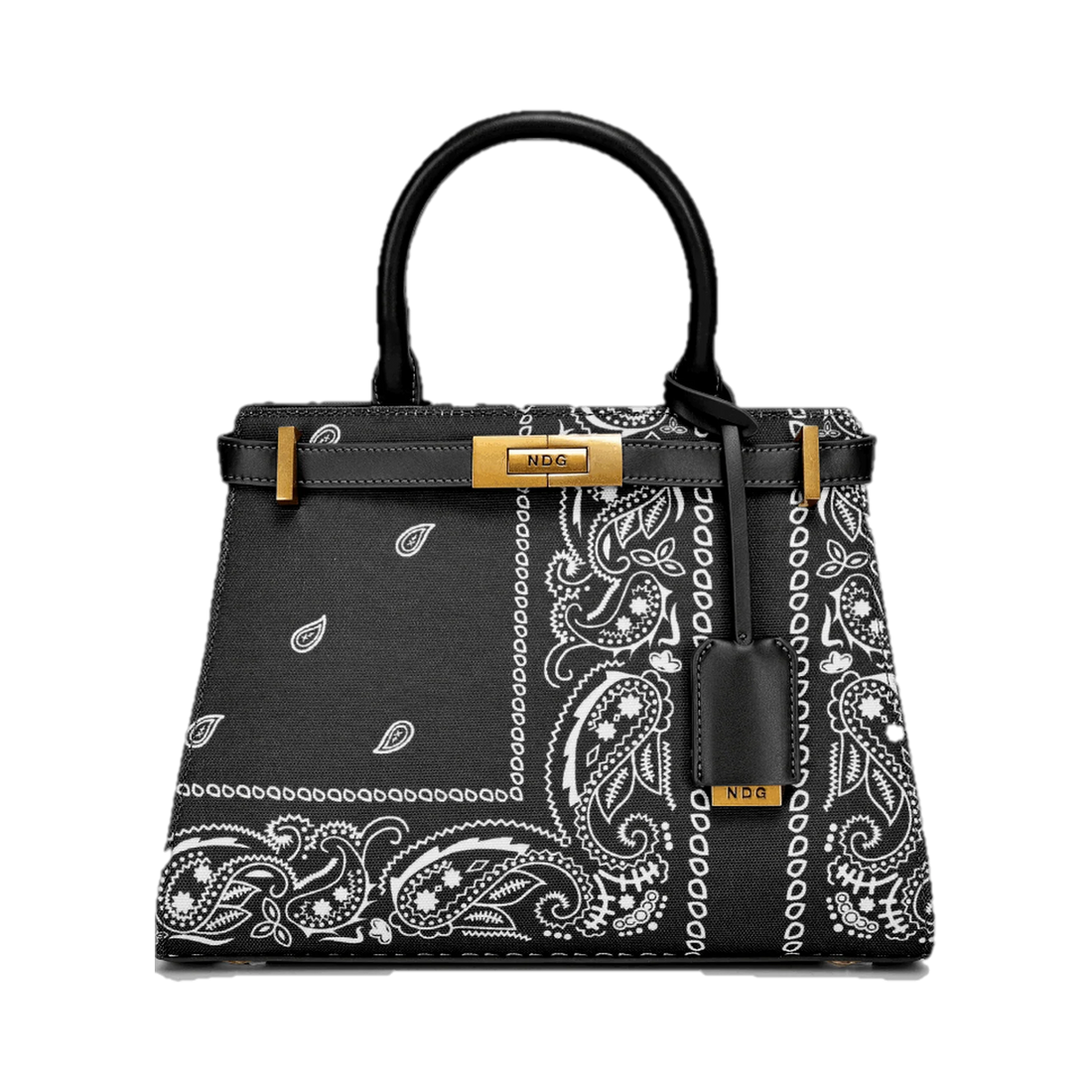NDG PARIS BAG '300MM BLACK BANDANA'