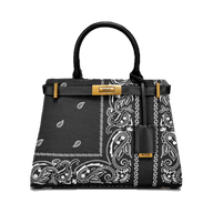 NDG PARIS BAG '300MM BLACK BANDANA'