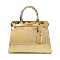 NDG PARIS BAG '300MM GOLD PAISLEY'