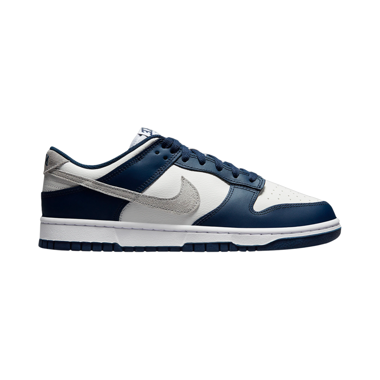 NIKE DUNK LOW 'SUMMIT WHITE MIDNIGHT NAVY'