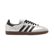 ADIDAS SAMBA (W) 'SILVER METALLIC BLACK GUM'