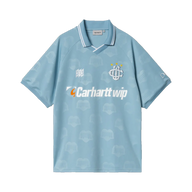 CARHARTT TEE 'FOOTBALL SHIRT IN HEART BLUE'
