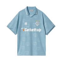 CARHARTT TEE 'FOOTBALL SHIRT IN HEART BLUE'