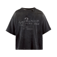 LOST SHADOWS TEE 'METALLIC FONT'