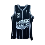 REVENGE JERSEY 'EMBROIDERED BLACK'