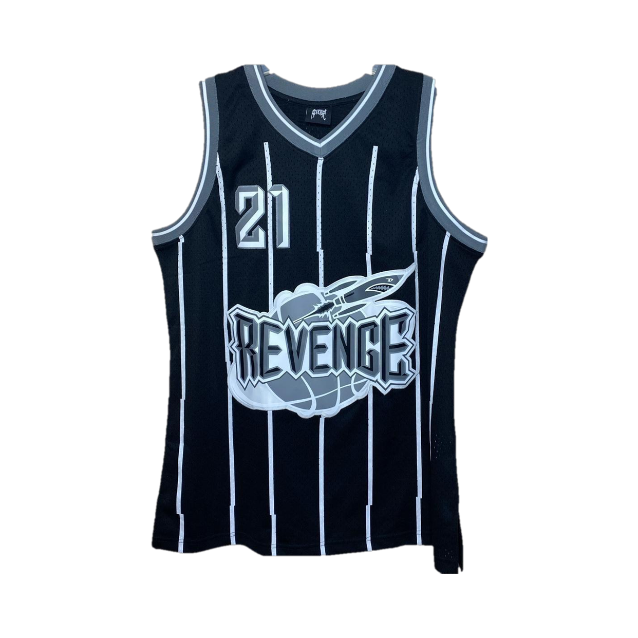 REVENGE JERSEY 'EMBROIDERED BLACK'