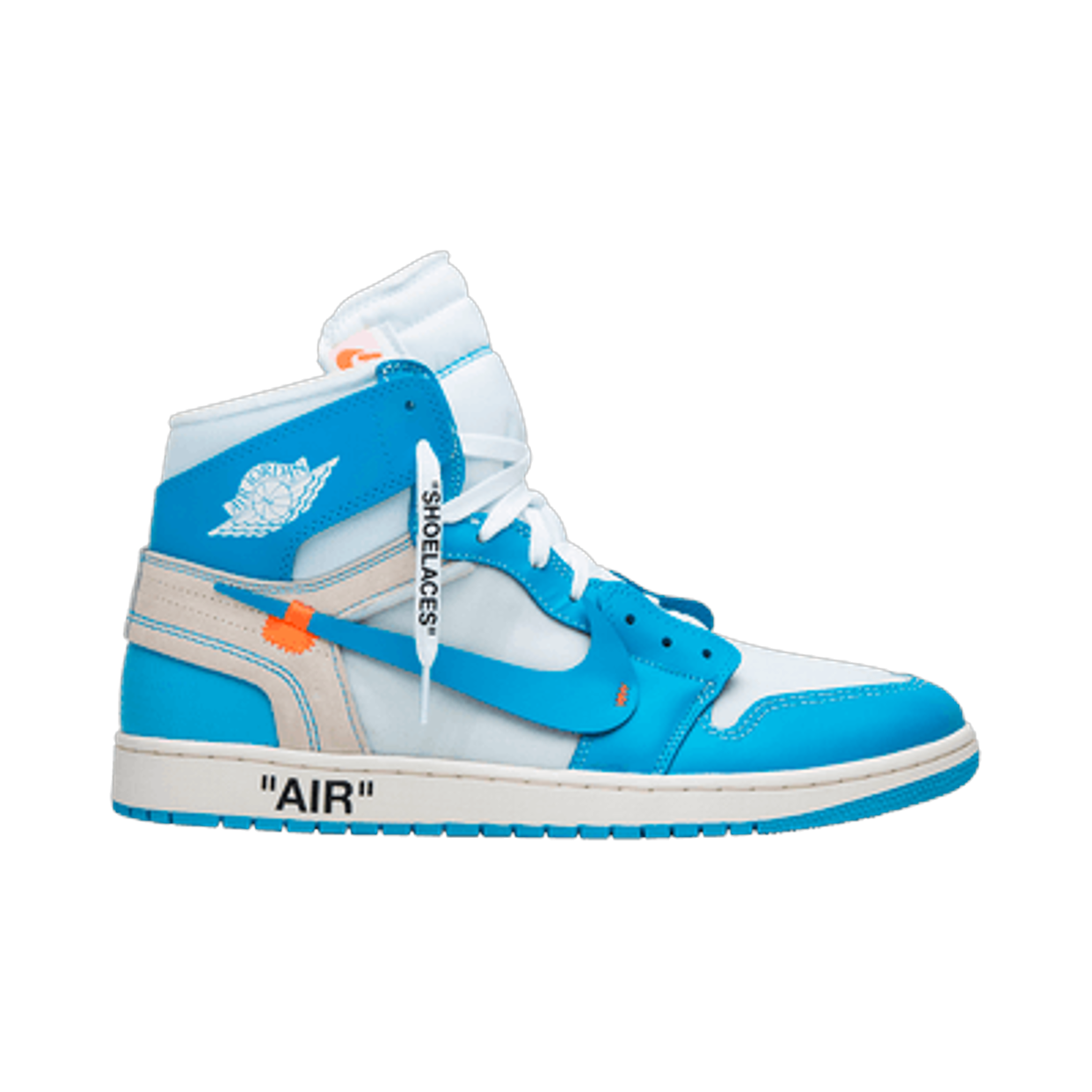 AIR JORDAN 1 RETRO HIGH OG 'OFF-WHITE UNIVERSITY BLUE'