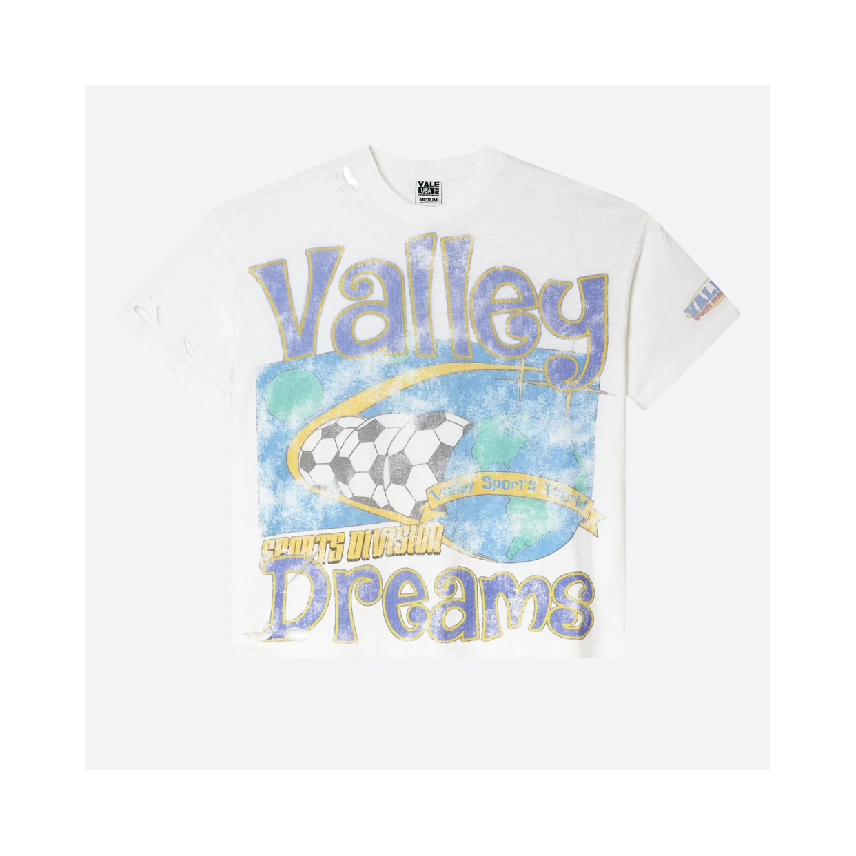 VALE FOREVER TEE 'FUTBALL WHITE'