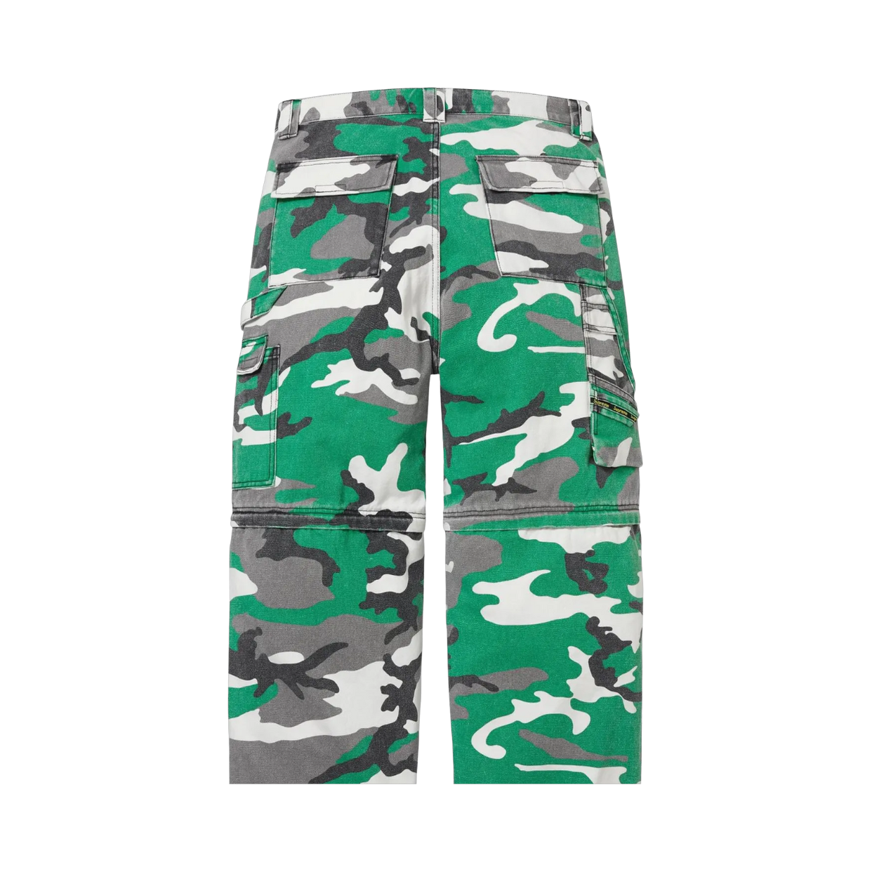 SUPREME PANT 'ZIP OFF UTILITY GREEN CAMO'