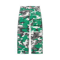 SUPREME PANT 'ZIP OFF UTILITY GREEN CAMO'