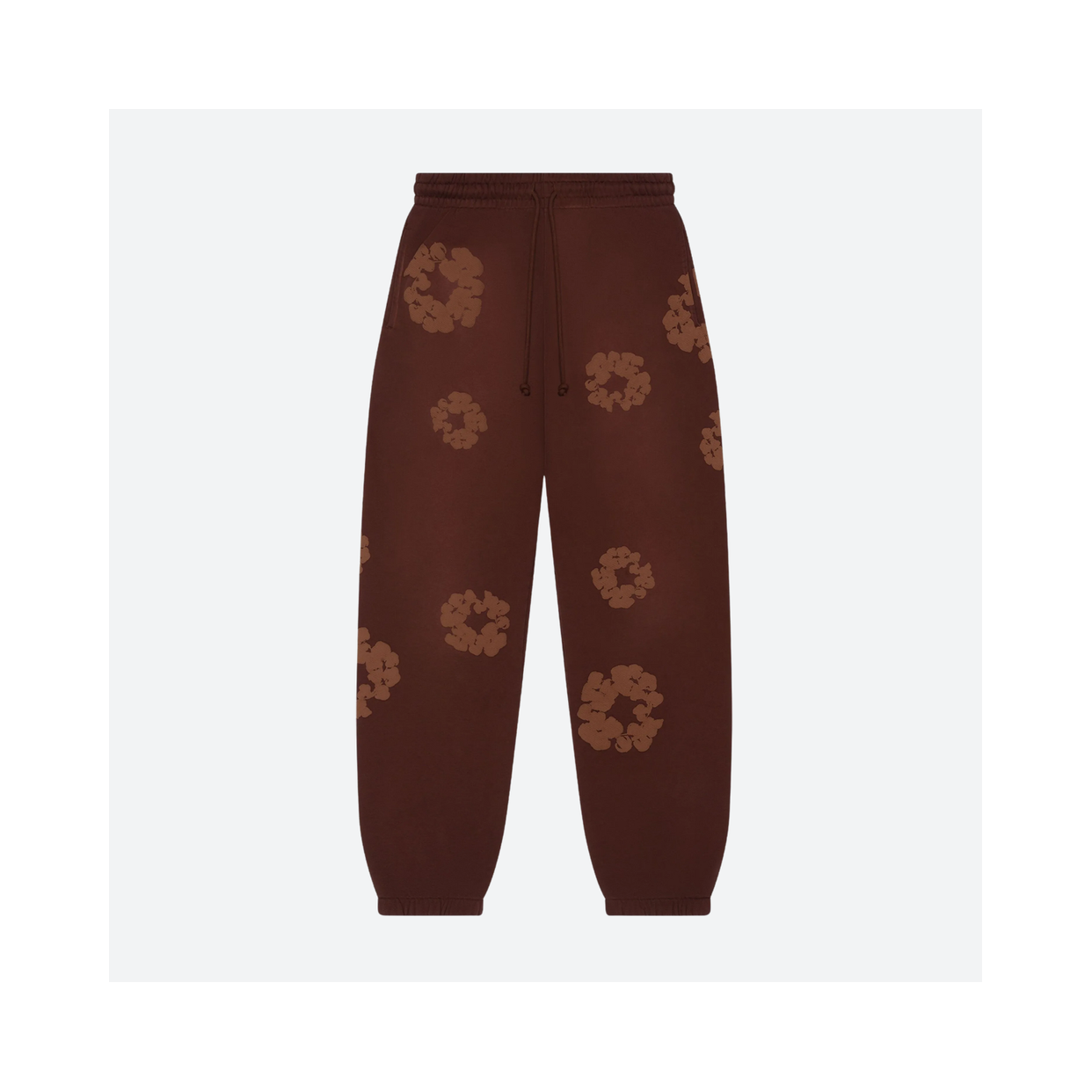 DENIM TEARS PANTS 'MONOCHROME BROWN'