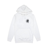 ANTI SOCIAL HOODIE 'BAT EMOJI WHITE'