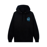 ANTI SOCIAL HOODIE 'FRAGMENT PETALS BLACK BLUE'