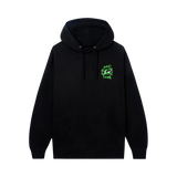 ANTI SOCIAL HOODIE 'FRAGMENT PETALS BLACK GREEN'