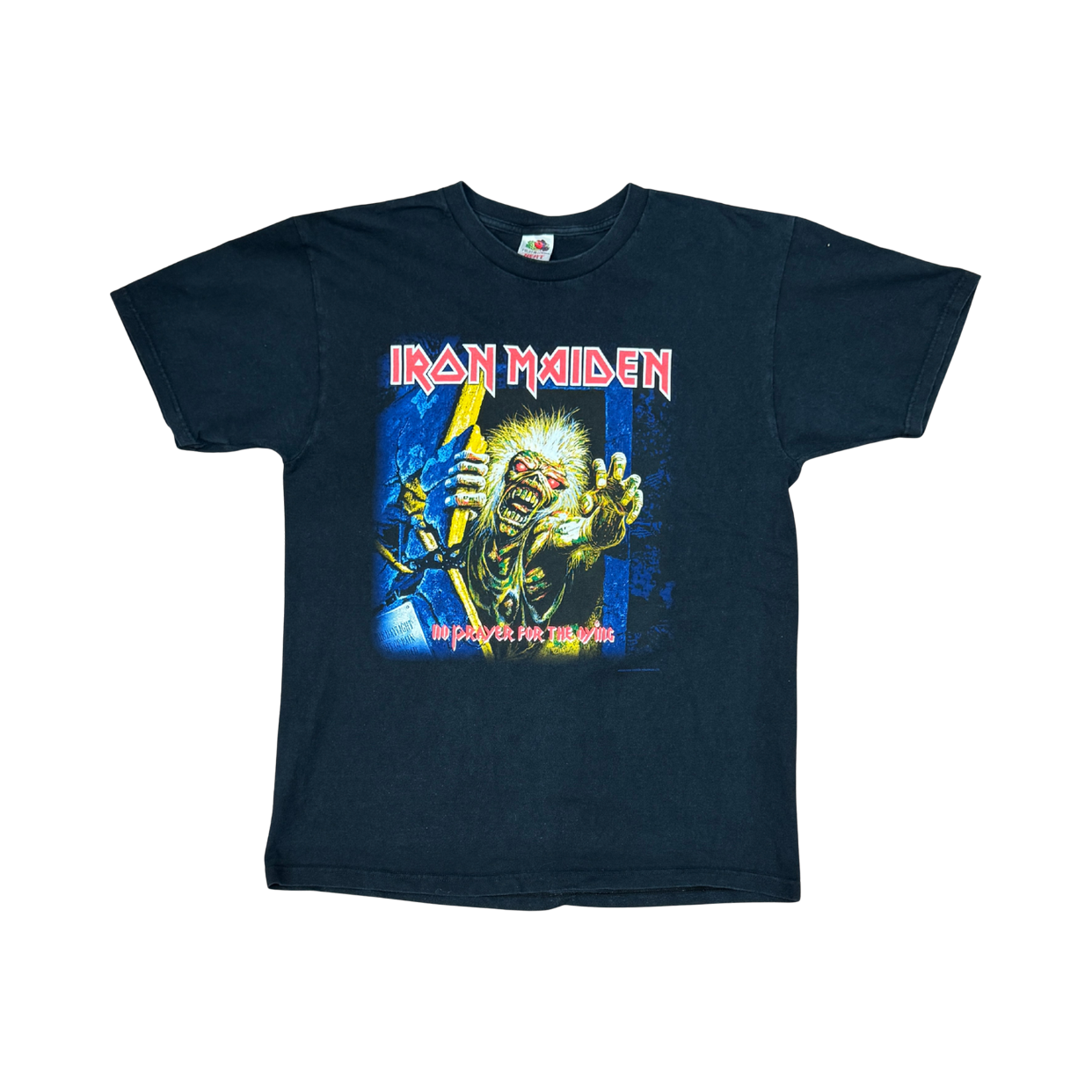 VINTAGE TEE 'IRON MAIDEN NO PRAYER FOR DYING'