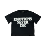 MIXED EMOTIONS TEE 'END RHINESTONE BLACK'