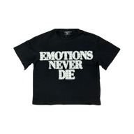 MIXED EMOTIONS TEE 'END RHINESTONE BLACK'