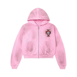 VALE FOREVER HOODIE 'ZIP-UP VENUS PINK'