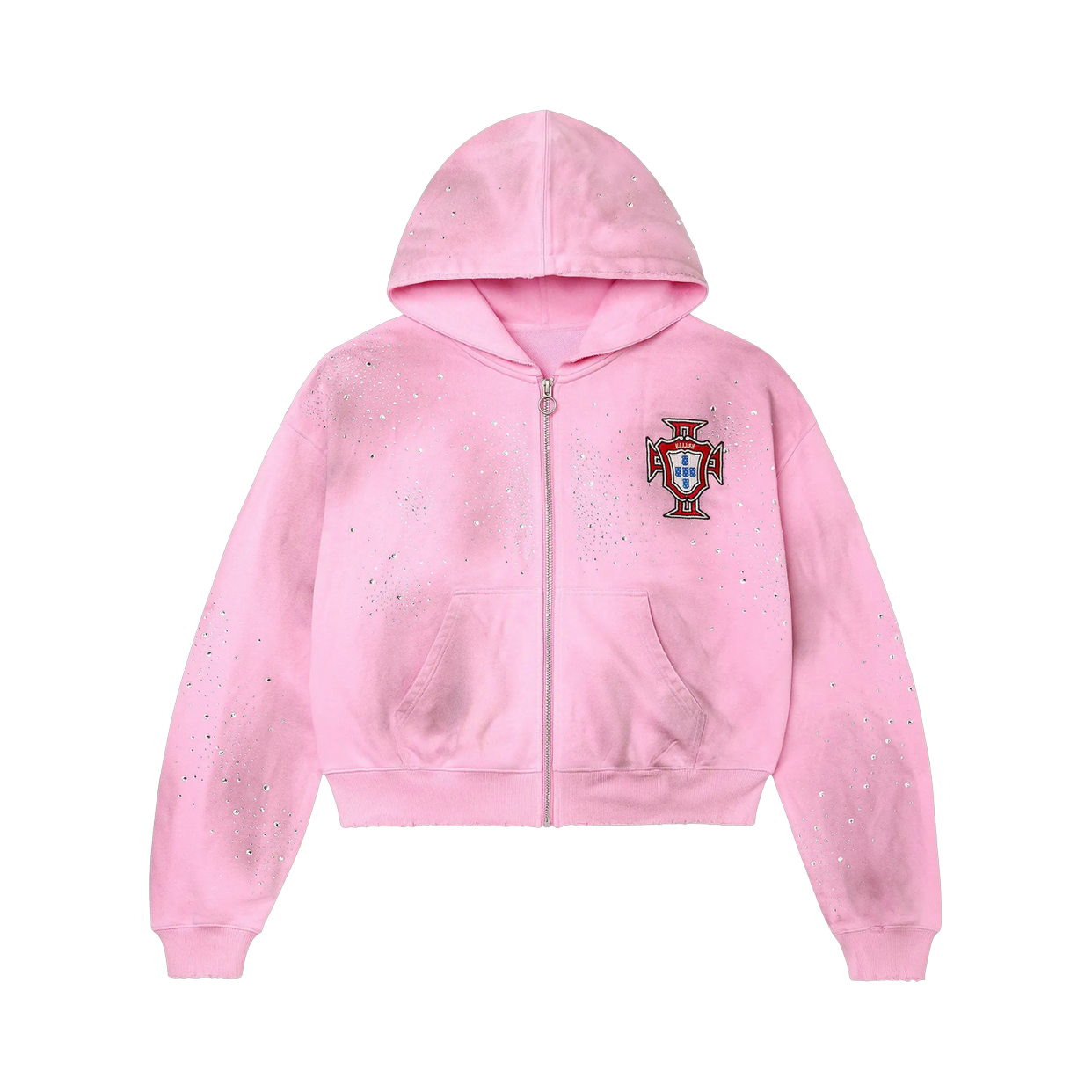 VALE FOREVER HOODIE 'ZIP-UP VENUS PINK'