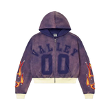 VALE FOREVER HOODIE 'ZIP-UP CHIMERA BLUE'