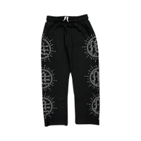 MIXED EMOTIONS PANT 'ECLIPSE BLACK RHINESTONE'