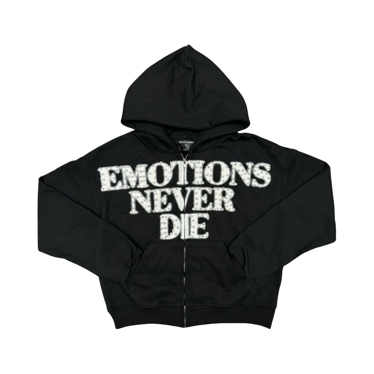 MIXED EMOTIONS HOODIE 'BLACK END'