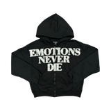 MIXED EMOTIONS HOODIE 'BLACK END'