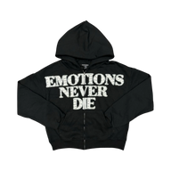 MIXED EMOTIONS HOODIE 'BLACK END'