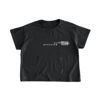 BRAVEST STUDIOS TEE 'LOGOS FADED VINTAGE BLACK'