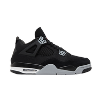AIR JORDAN 4 RETRO (GS) 'BLACK CANVAS'
