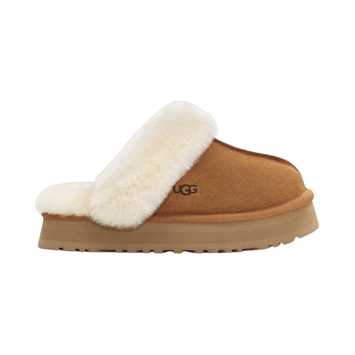 UGG DISQUETTE SLIPPER (W) 'CHESTNUT'