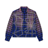 VALE FOREVER FLANNEL 'BLUE INFERNO'