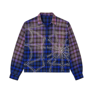 VALE FOREVER FLANNEL 'BLUE INFERNO'