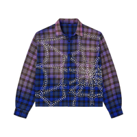 VALE FOREVER FLANNEL 'BLUE INFERNO'