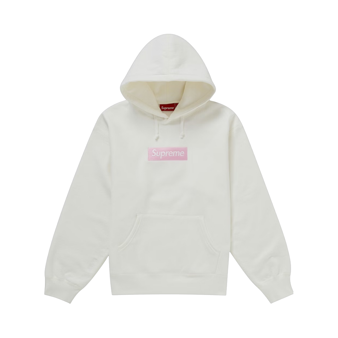 SUPREME HOODIE 'BOX LOGO FW25 WHITE'
