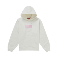 SUPREME HOODIE 'BOX LOGO FW25 WHITE'