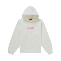 SUPREME HOODIE 'BOX LOGO FW25 WHITE'