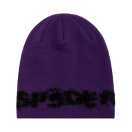 SPIDER BEANIE 'PURPLE FUZZY'