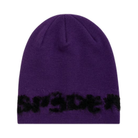 SPIDER BEANIE 'PURPLE FUZZY'