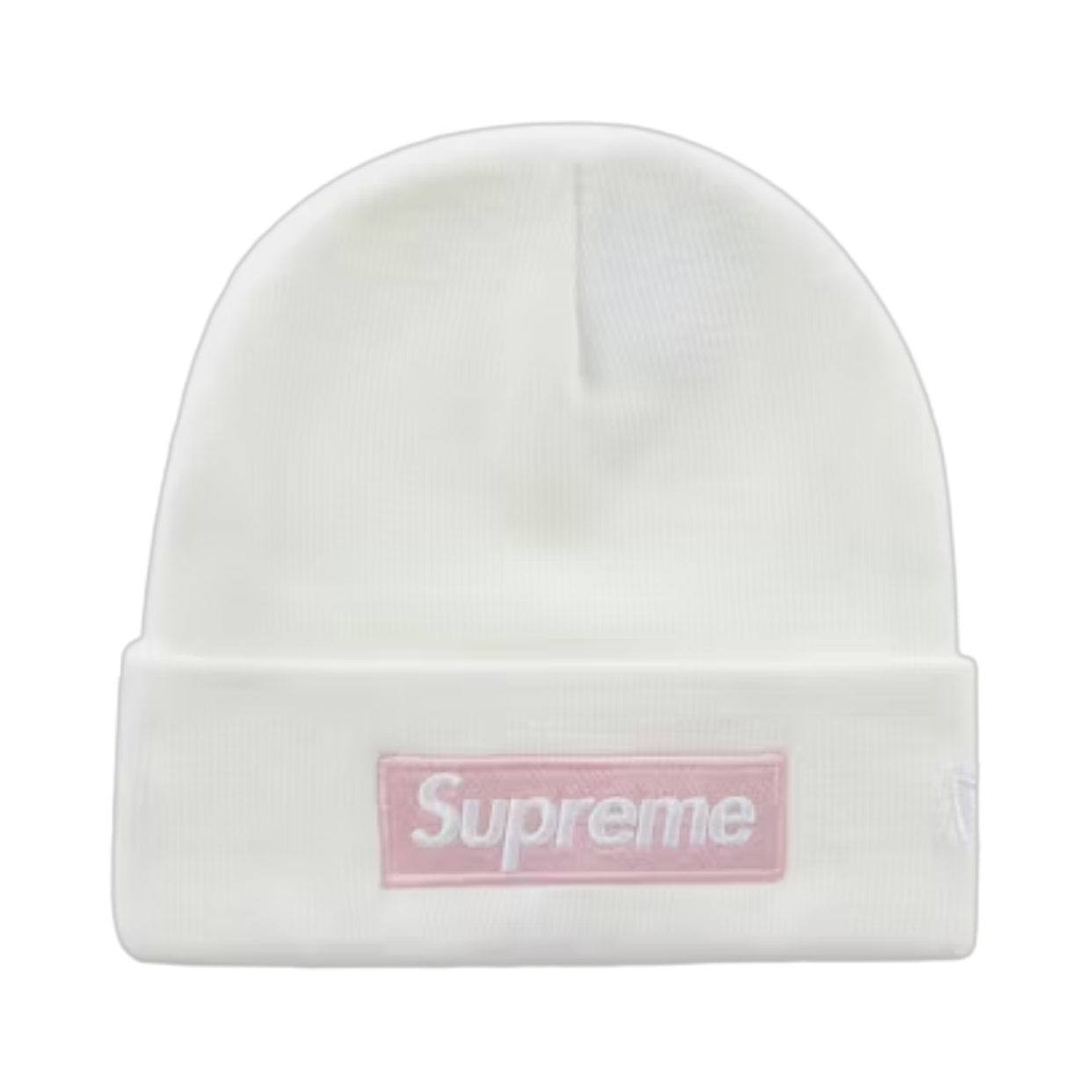 SUPREME BEANIE 'BOX LOGO FW25 WHITE'