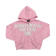 MIXED EMOTIONS HOODIE 'PINK END'