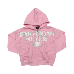 MIXED EMOTIONS HOODIE 'PINK END'