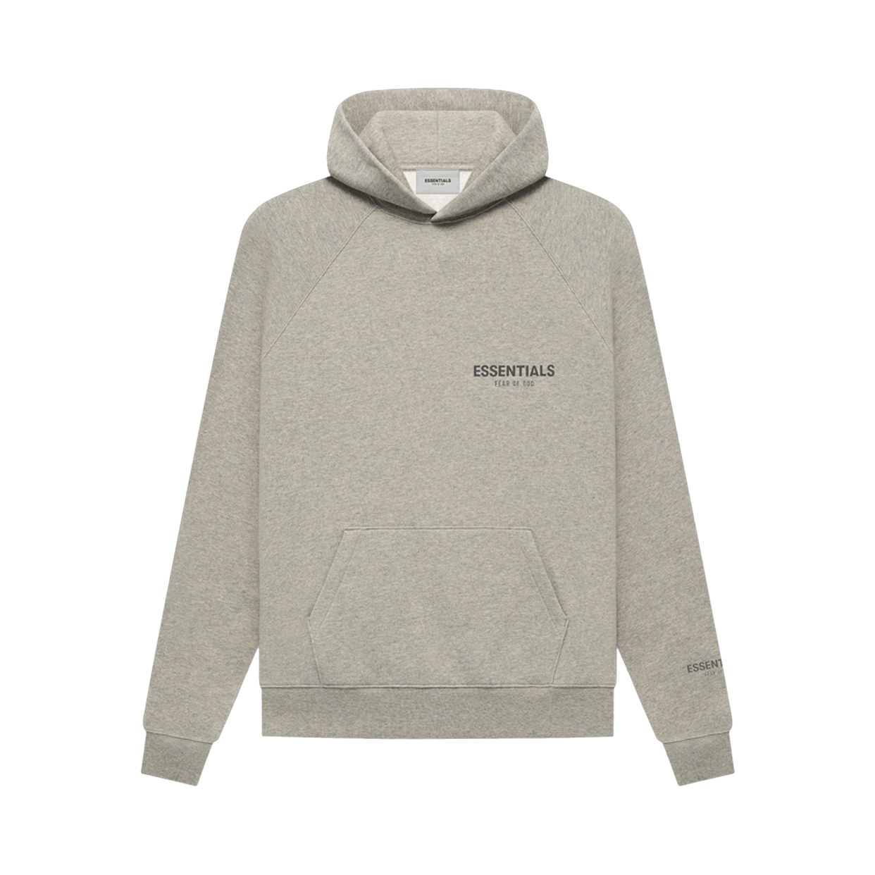 ESSENTIALS HOODIE 'DARK OATMEAL'