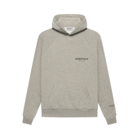 ESSENTIALS HOODIE 'DARK OATMEAL'