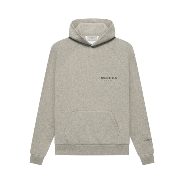 ESSENTIALS HOODIE 'DARK OATMEAL'