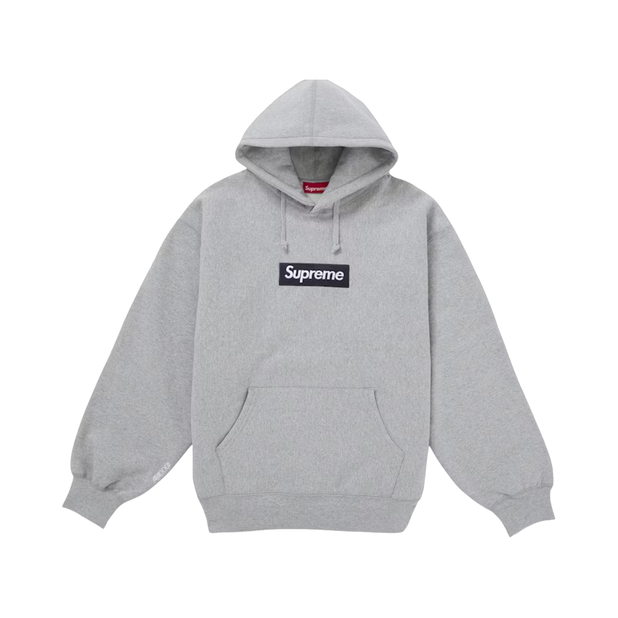 SUPREME HOODIE 'BOX LOGO FW25 GREY'