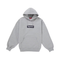 SUPREME HOODIE 'BOX LOGO FW25 GREY'